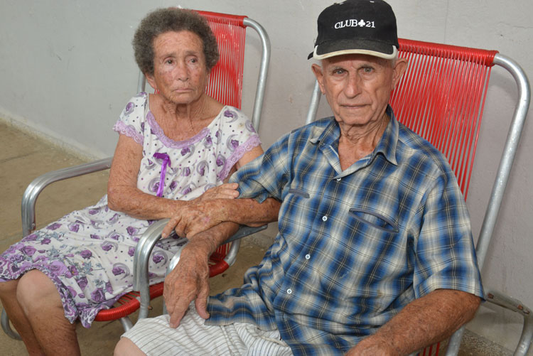 Benito Feitó Contino y Ofelia Guerra Perera, 84 y 82 años, respectivamente.