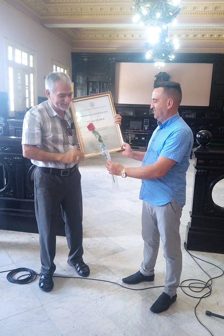 Villa Clara es reconocida como la Provincia Más Destacada del País.