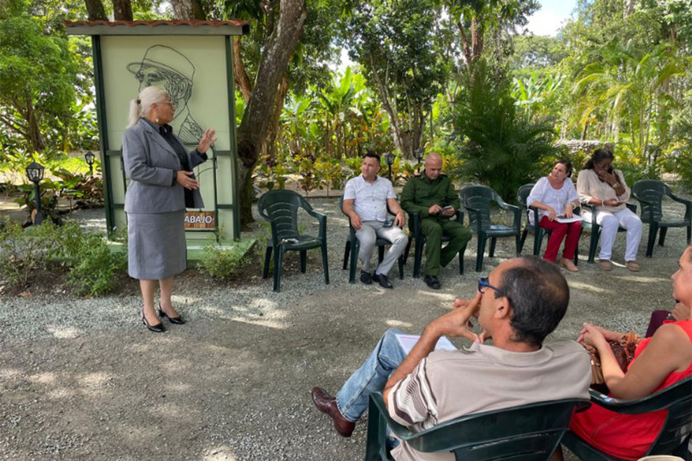 Pilar Alicia Varona Estrada, viceminist.a de Justicia,