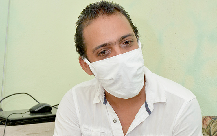 Denmis Jova Pino, de la esfera ideológica de los CDR en Villa Clara. 