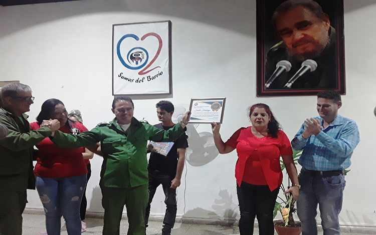 Entrega de la condición de Vanguardia Nacional al municipio de Santo Domingo.