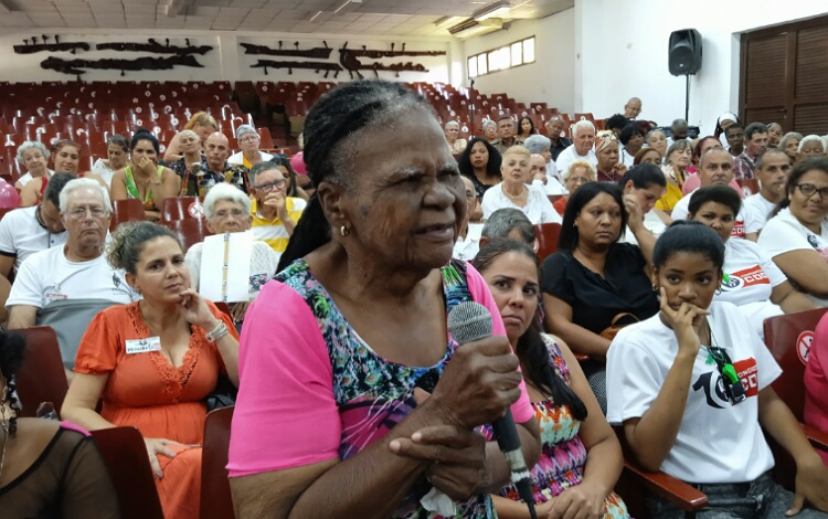 Elisa Marina Guardado, cederista destacada.