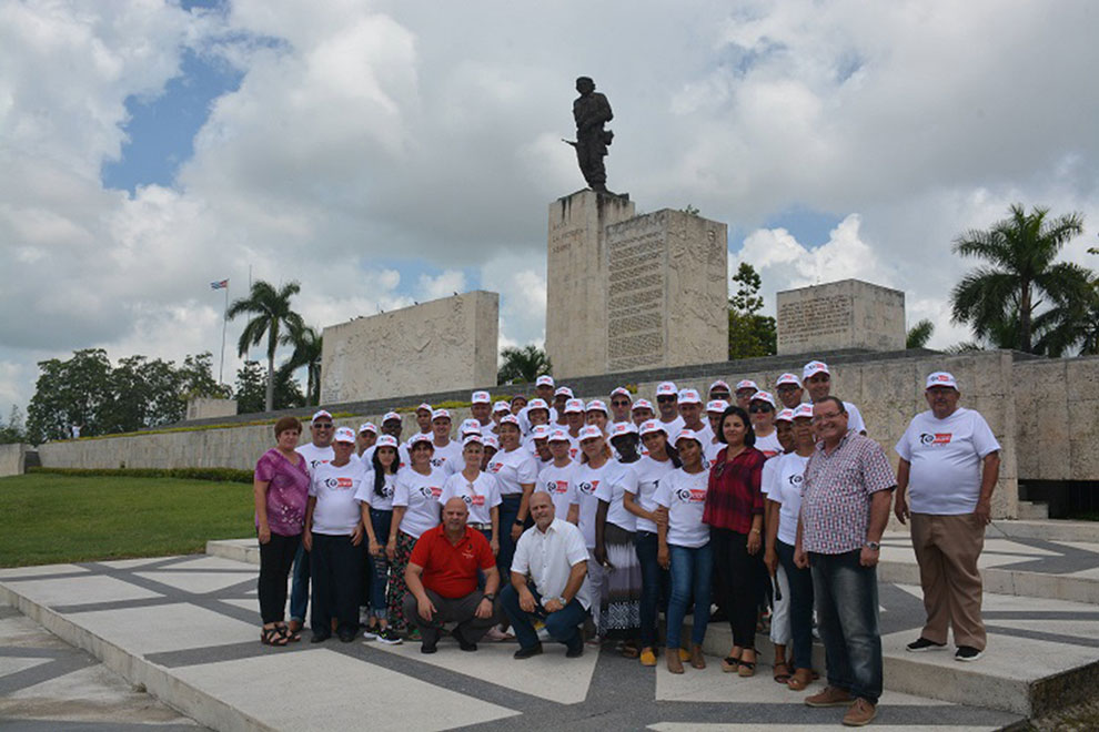 Delegación de Villa Clara al X Congreso de los CDR.