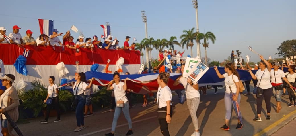 Desfile del Primero de Mayo, Santa Clara