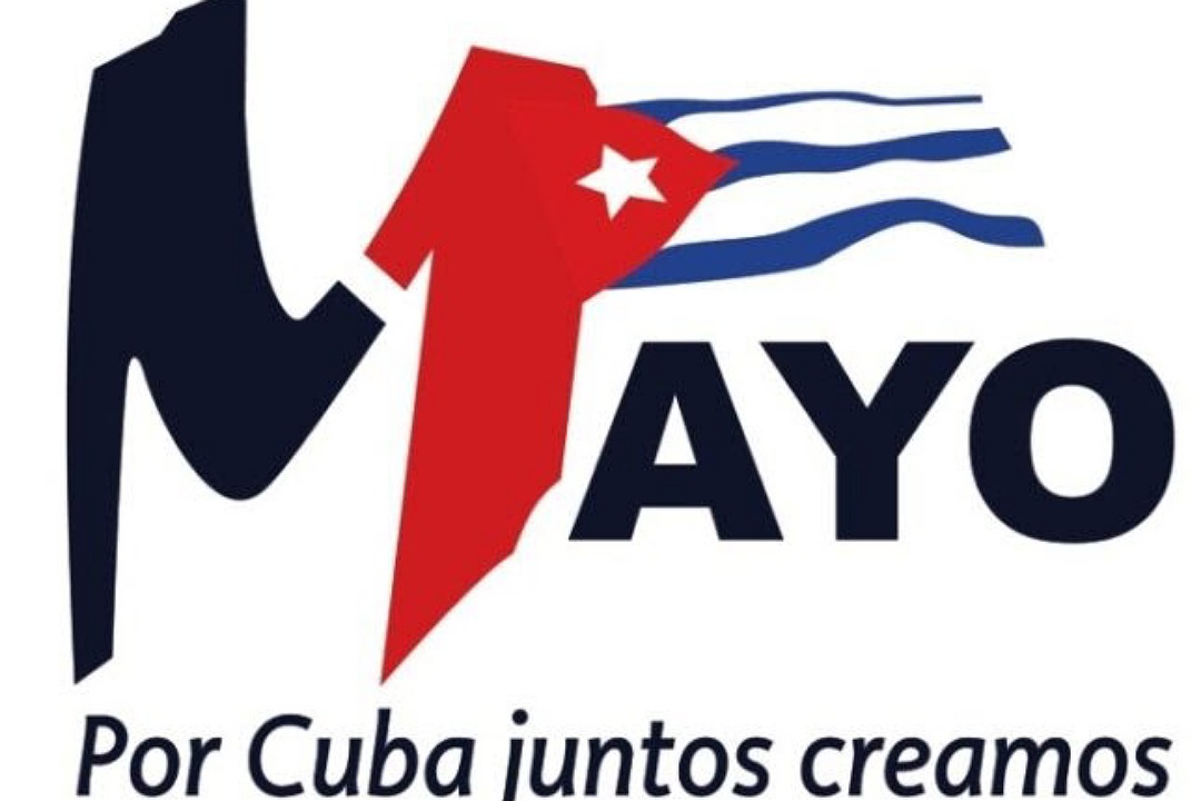 Logo del Primero de Mayo de 2024 en Cuba.