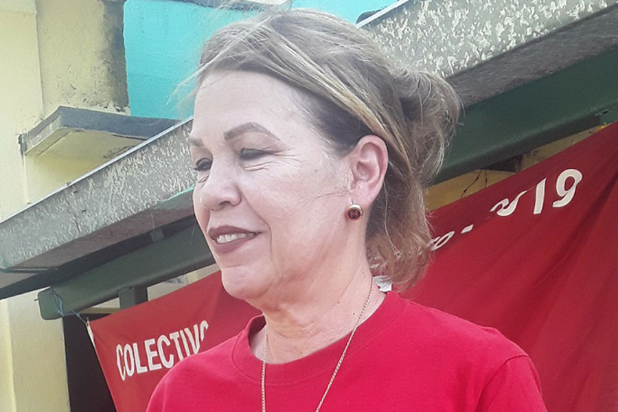 Liliam Marisol Morales Romero, cuarta delegada directa por Villa Clara al Congreso de la CTC.