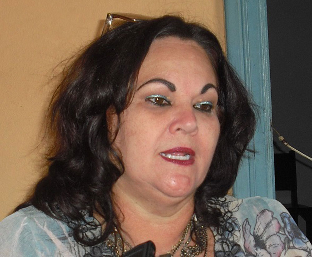 Mayelín Díaz Rodríguez, secretaria general de la FMC en Villa Clara. 