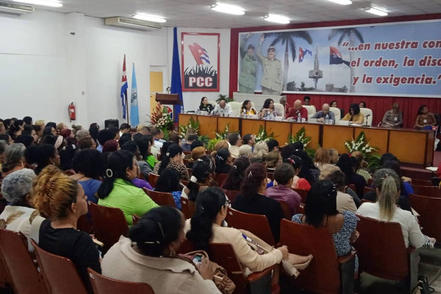 Asamblea XI Congreso de la FMC en Villa Clara.