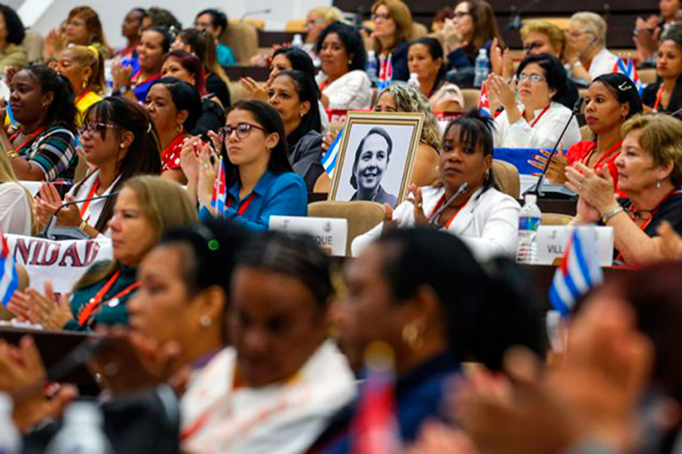 Delegadas al XI Congreso de FMC.