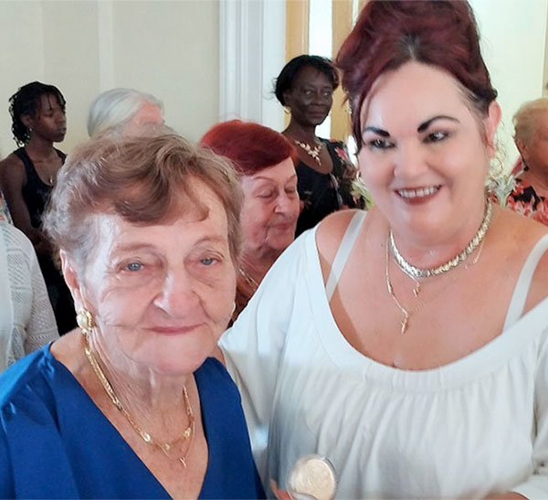 Esther Castillo Rodríguez, fundadora de la FMC en Corralillo.