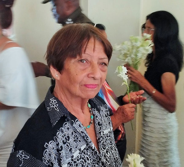 Regla Mercedes Cairo Sánchez, de Sagua la Grande.