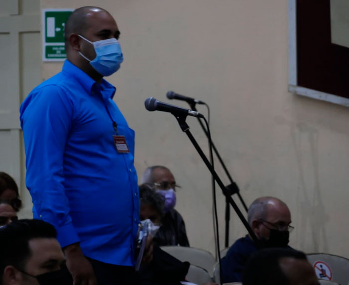 Delegado al Balance del Partido en Santa Clara por la empresa Plomac.