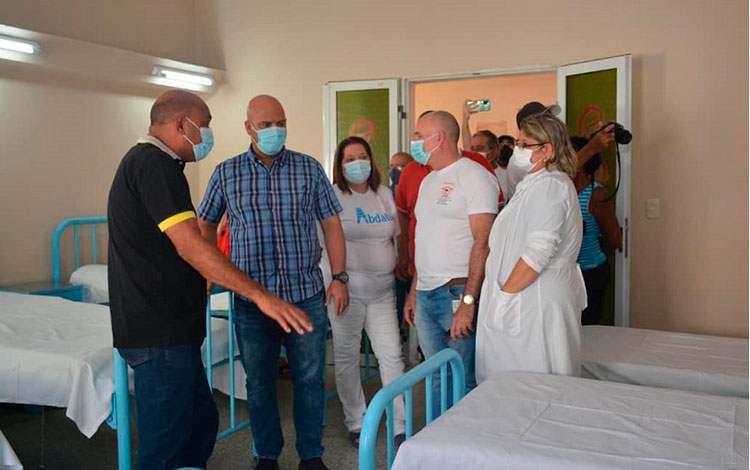 Sala del hospital gineco-obstétrico de Villa Clara.