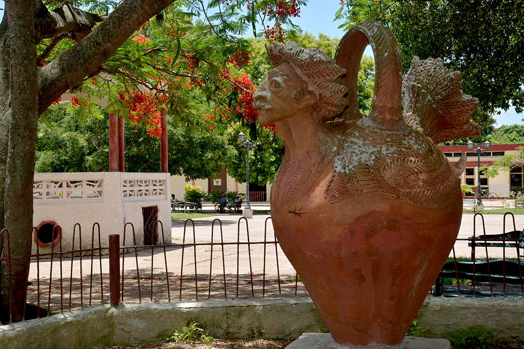 El Guajirigallo, símbolo de Quemado de Güines.