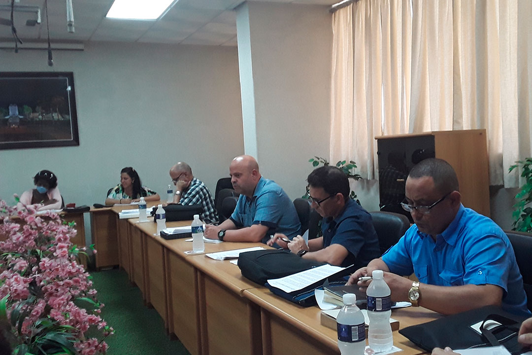 Reunión del Buró Provincial del Partido para evaluar la actividad de la acuicultura.