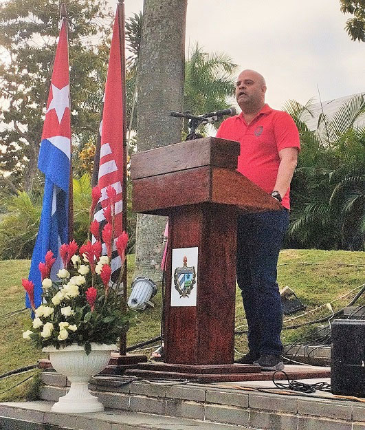 Osnay Miguel Colina Rodríguez, primer secretario del Partido en Villa Clara.