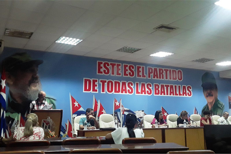 Pleno del Comité Provincial del Partido en Villa Clara.