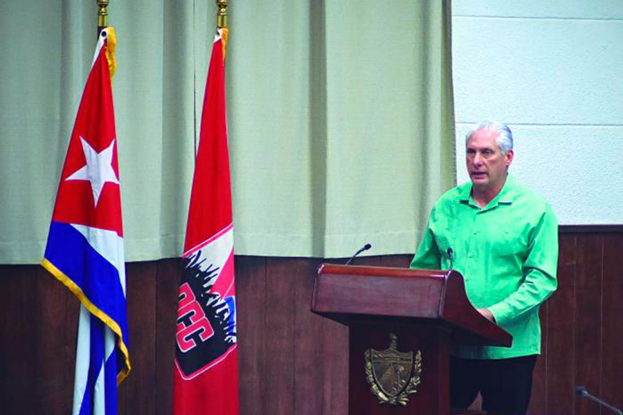 Miguel Díaz-Canel Bermúdez, primer secretario del CCPCC.