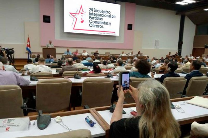  XXIV Encuentro Internacional de Partidos Comunistas y Obreros (EIPCO).