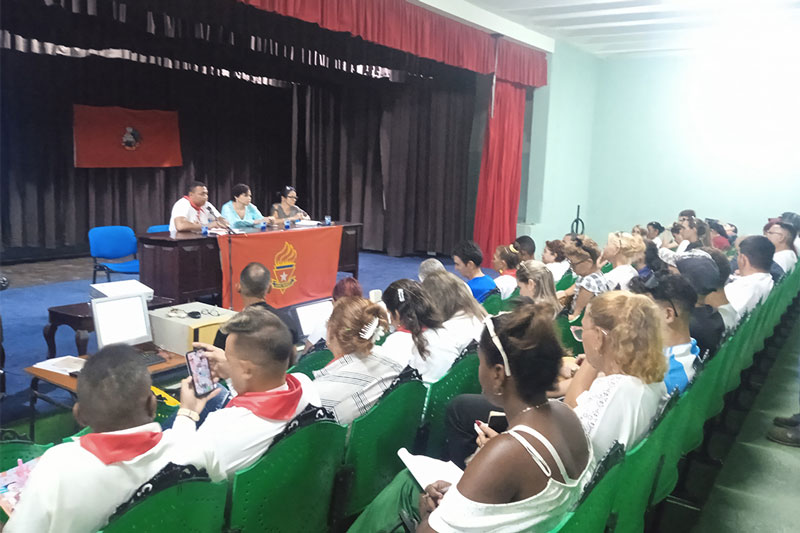Clase metodológica  de la OPJM.