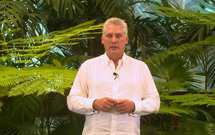 Presidente cubano, Miguel Díaz-Canel, en mensaje por el los 50 años de la Unidad Popular de Chile.