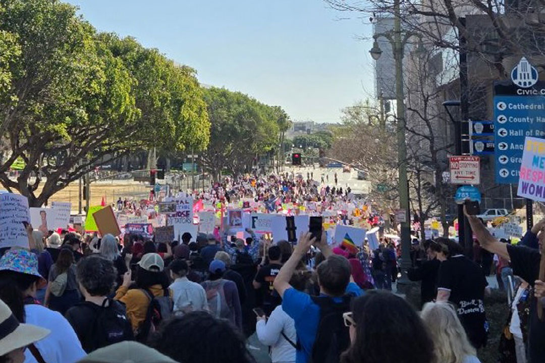 Marcha en Los Angeles