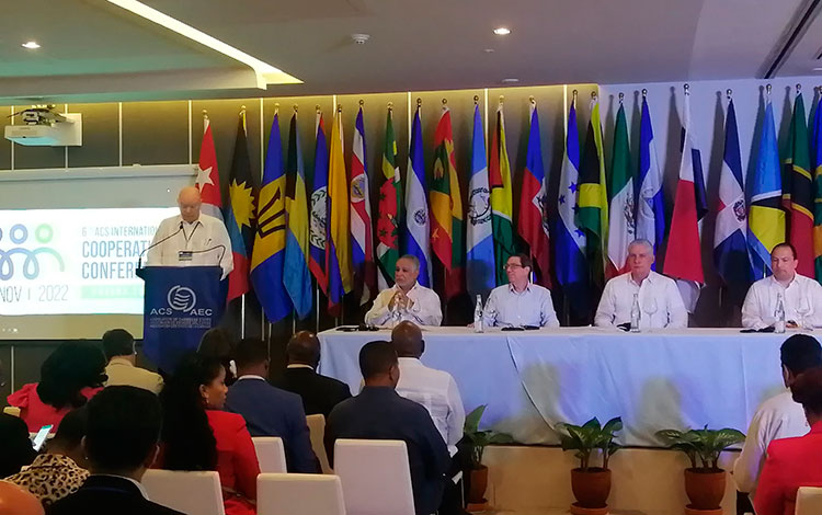 VI Conferencia de la Cooperación Internacional de la AEC,