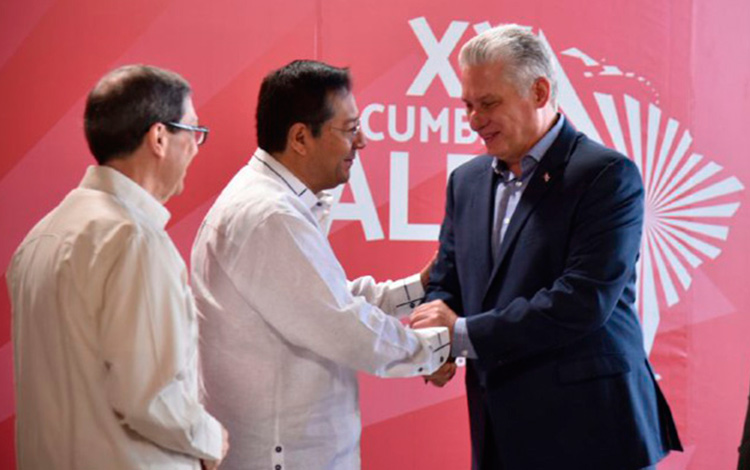 Recibimiento de delegaciones presentes en la XX Cumbre ALBA-TCP.