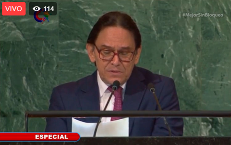 Jaime Hermida Castillo, embajador de Nicaragua ante la ONU.
