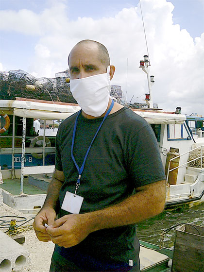 Ibrahim Escobar, director de la UEB Isamar. Ibrahim Escobar, director de la UEB Isamar.