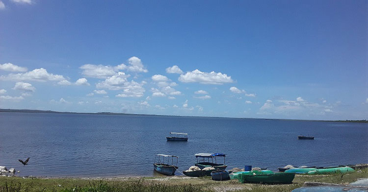 Embalse Alacranes, en Villa Clara.