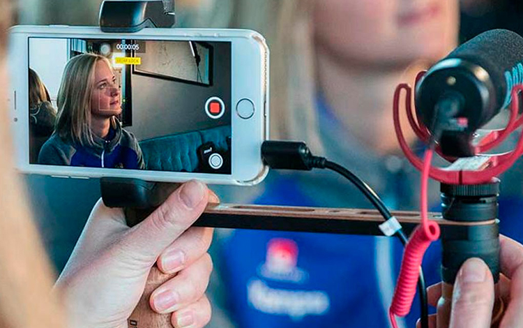 El periodismo móvil surgió con el desarrollo de la era digital. (Foto: Francisnet Dí­az Rondón)