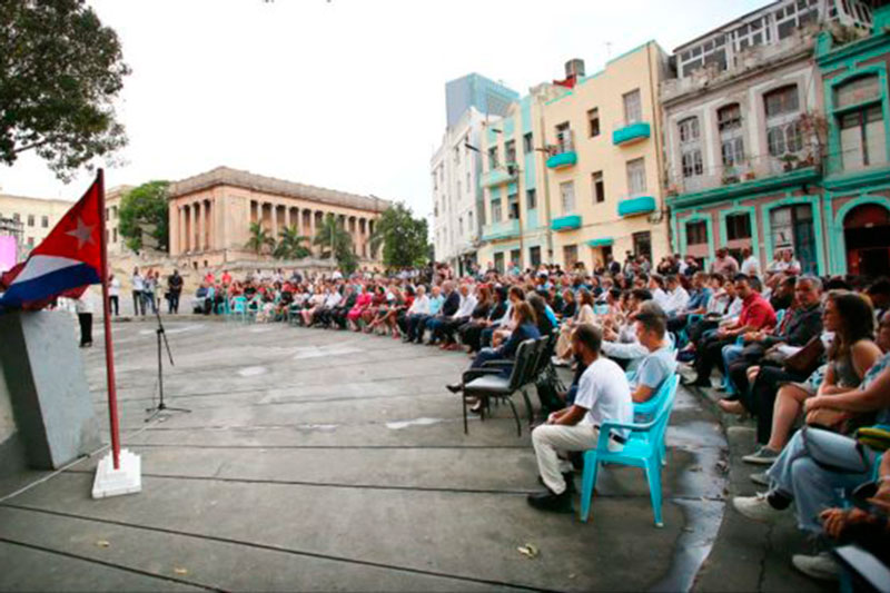 Inauguración del IV Coloquio Internacional «Patria».