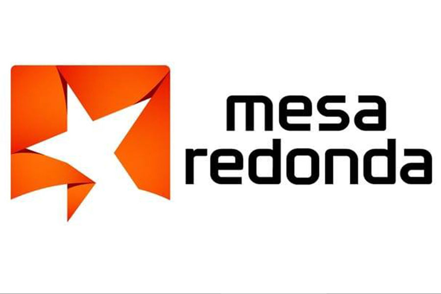 Logo del espacio Mesa Redonda, de la televisión cubana.