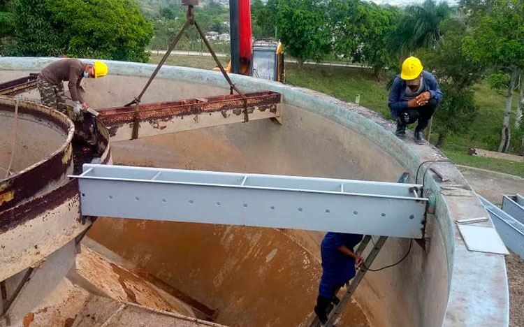 A la par de los trabajos previstos a ejecutar en Prolongación de Colón entre el miércoles y el jueves, se acometerán también acciones en la Planta Potabilizadora Cerro Calvo, situada en la Autopista Nacional.