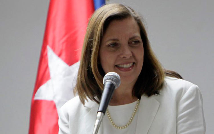 Josefina Vidal Ferreiro, viceministra del Minrex.