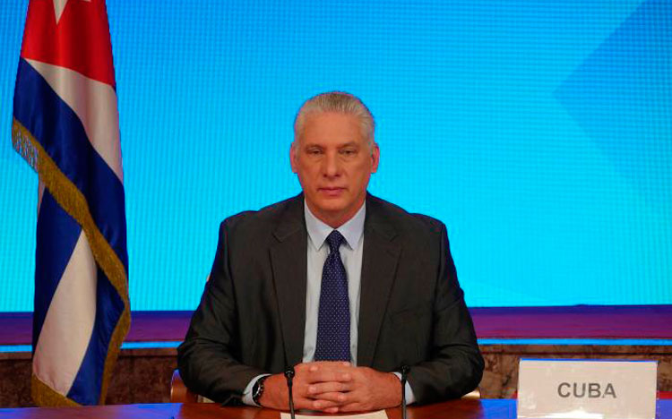 Presidente Miguel díaz-Canel Bermúdez