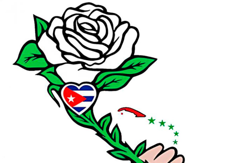 Detalles del cartel de la Cumbre de los Pueblos, Santo Domingo, República Dominicana.