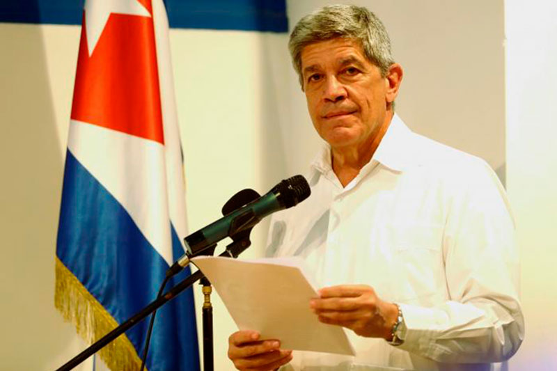 Carlos Fernández de Cossío, viceministro de Relaciones Exteriores de Cuba.