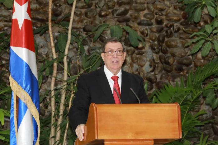 Bruno Rodríguez, canciller cubano.