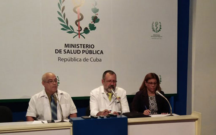 Conferencia de prensa sobre la COVID-19.