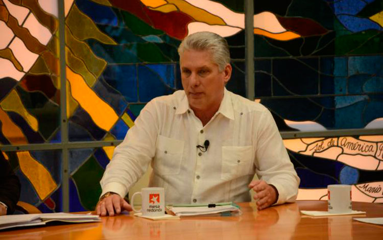 Presidente de Cuba, Miguel Díaz-Canel Bermúdez.