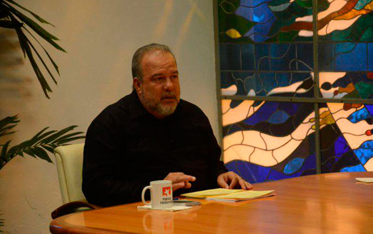 Primer ministro de Cuba, Manuel Marrero Cruz.