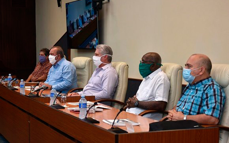 El jefe de Estado señaló que muchas de las medidas correspondientes a esta etapa ya fueron adelantadas en la anterior fase pre-epidémica. Foto: Estudios Revolución