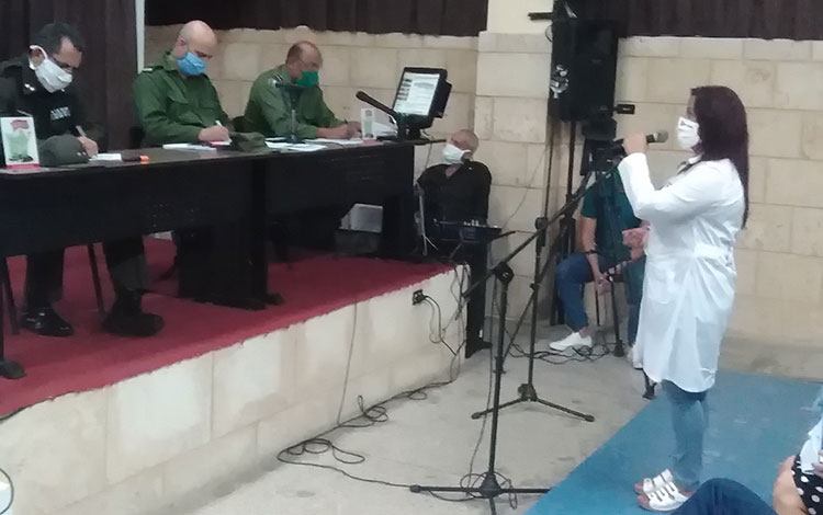  Gretza Sánchez Padrón, directora provincial de Salud Pública en Villa Clara.