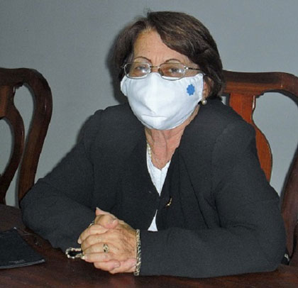 Dra. Berta Lidia Castro Pacheco, presidenta de la Sociedad Cubana de Pediatría. Dra. Berta Lidia Castro Pacheco, presidenta de la Sociedad Cubana de Pediatría.