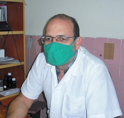 Dr. Manuel Toboso Alcántara, director del hospital oncológico de Villa Clara. .