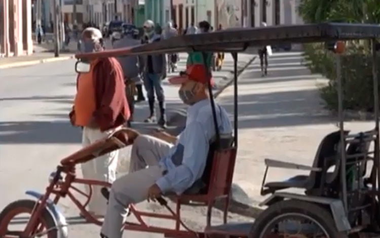 Bicitaxi en Sagua la Grande.