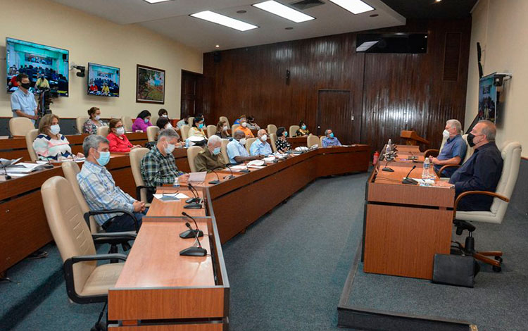 Grupo Temporal de Trabajo de enfrentamiento al COVID-19.