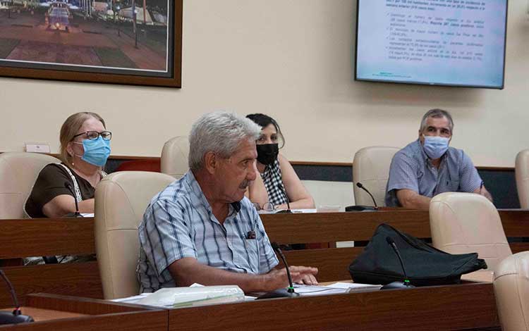 Dr. Francisco Durán Garcí­a, director nacional de Epidemiologí­a del Ministerio de Salud Pública.